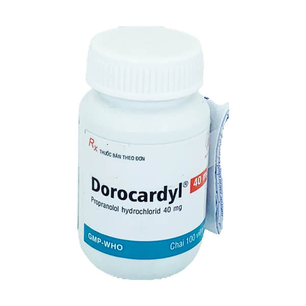 [T01935] Dorocardyl 40mg Đồng Tháp (Lọ/100v) Date 07/2026