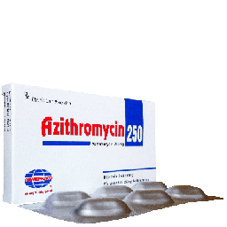 [T01952] Azithromycin 250mg DP120 Armephaco (H/6v) date 10/2024