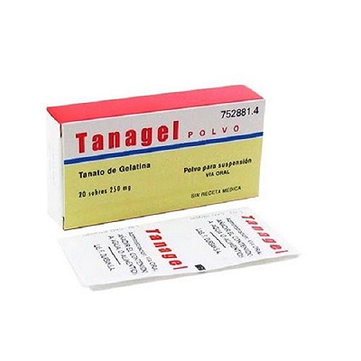 [T01954] Tanagel Gelatin Tannat 250mg Tây Ban Nha (H/20gói) Date 06/2026