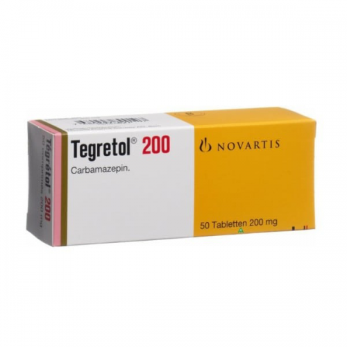 [T01956] Tegretol Carbamazepine 200mg Novartis (H/50v) Date 09/25