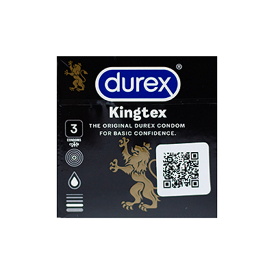 [T01970] Bao cao su Durex Kingtex (H/3cái)