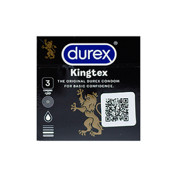 [T01970] Bao cao su Durex Kingtex (H/3cái)