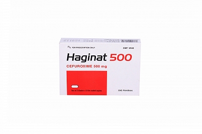 [T01979]  Haginat 500mg DHG Hậu Giang (H/10v)