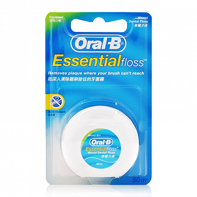 [T01991] Oral B Essential chỉ nha khoa (H/6 cuộn)