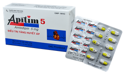 [T02010]  Apitim Amlodipin 5mg DHG Hậu giang (H/30v)