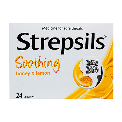 [T02147] Strepsils chanh mật ong Reckitt Benckiser (H/24v)