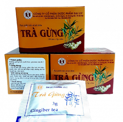 [T02148] Trà Gừng Đại Uy (H/10gói/3g)