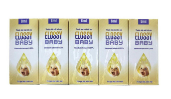 [T02151] Elossy Baby 0,025% nhỏ mũi trẻ em Dược Khoa (Cọc/10lọ/8ml)