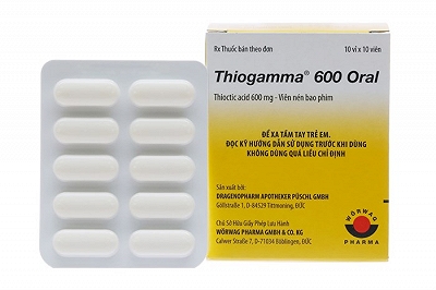 [T02161] Thiogamma Acid Thioctic 600mg Đức (H/30v) date 06/2026