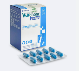 [T02181] Varobone Glu500 Glucosamin 500 Shinpoong Hàn Quốc (H/60v) 