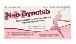 [T02184] Neo Gynotab viên đặt phụ khoa Pharmedic (H/10v)