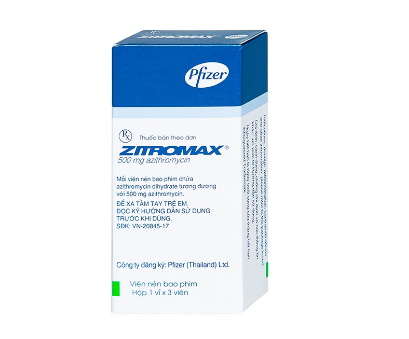 [T02205] Zitromax 500mg Pfizer (H/3v) Date 03/2025