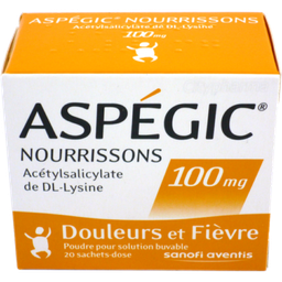 [T02277] Aspegic acetylsalicylate 100mg Sanofi (H/20gói) Date 01/2026