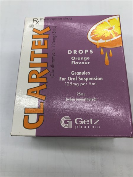 [T02287] Claritek nhỏ giọt Getz pharma (Lọ/25ml)