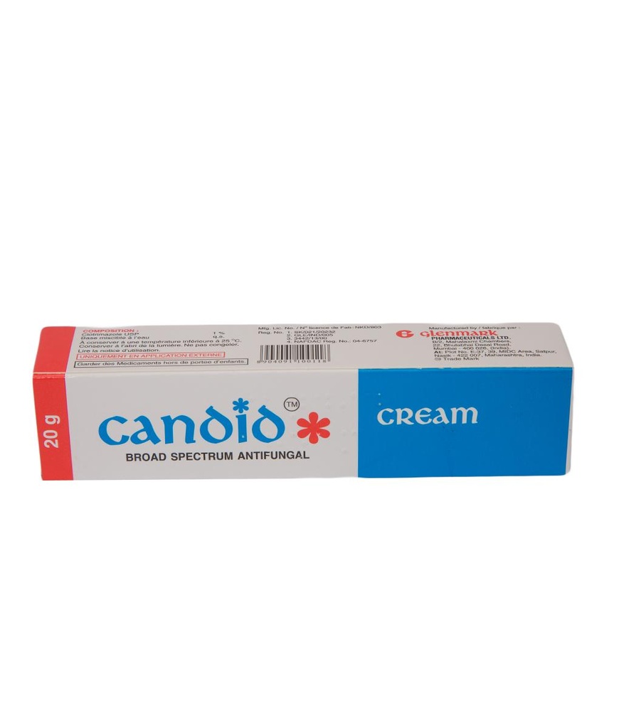 [T02363] Candid cream kem bôi Glenmark Ấn Độ (Tuýp/20g) 
