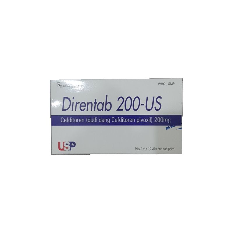 [T02364] Direntab 200 - US Cefditoren 200mg USP (H/10v)