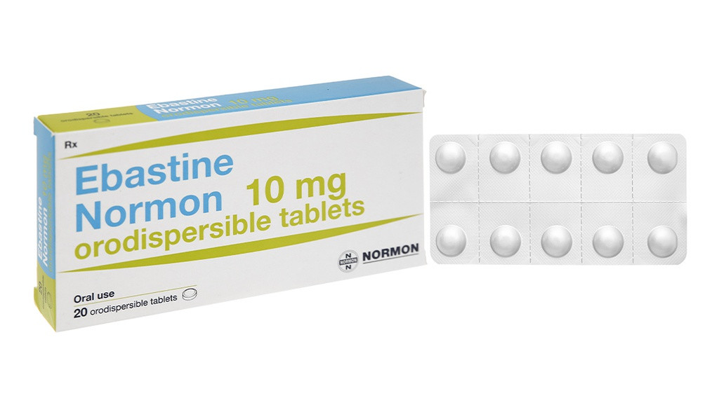 [T02427] Ebastine normon Ebastin 10mg Tây Ban Nha (H/20v) 