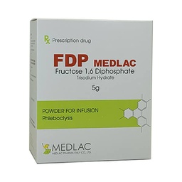 [T02428] FDP Medlac Fructose 1,6 Diphosphate Italy (Lọ/5g)