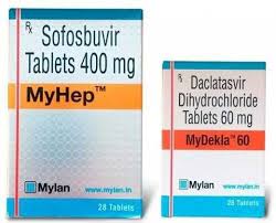 [T02461] Myhelp Sofosbuvir 400mg Mylan Ấn Độ (Lọ/28v)