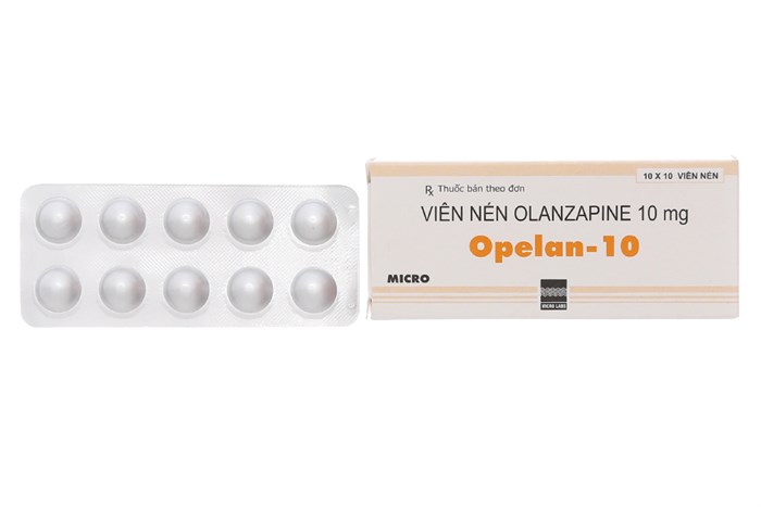 [T02467] Opelan Olanzapine 10mg Micro Ấn Độ (H/100v)