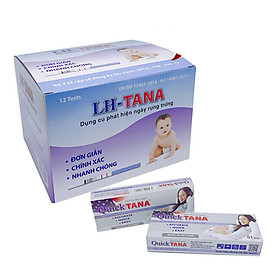 [T02483] LH Tana Que thử rụng trứng Tân Á (H/12que) date 03/2027