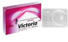[T02519] Victoria Levonorgestrel 1,5 mg tránh thai khẩn cấp 72h (H/1v)