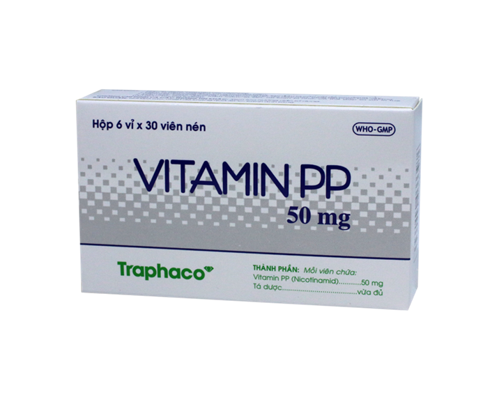 [T02521]  Vitamin PP 50mg Traphaco (H/180v)