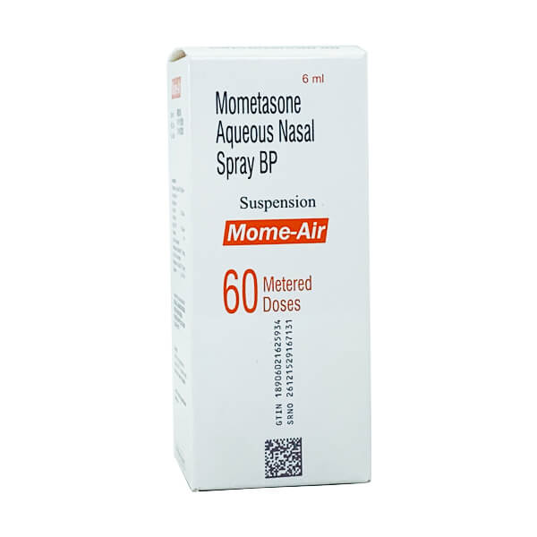 [T02526] Mome Air Mometasone Xịt 60 Ấn Độ (Lọ/6ml) Date 11/2026