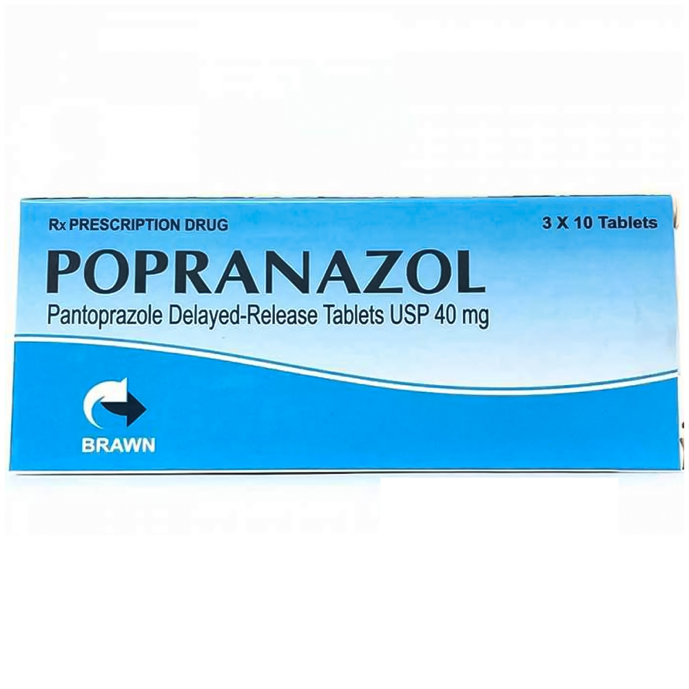 [T02536] Popranazol pantoprazol 40mg Ấn Độ (H/30v)
