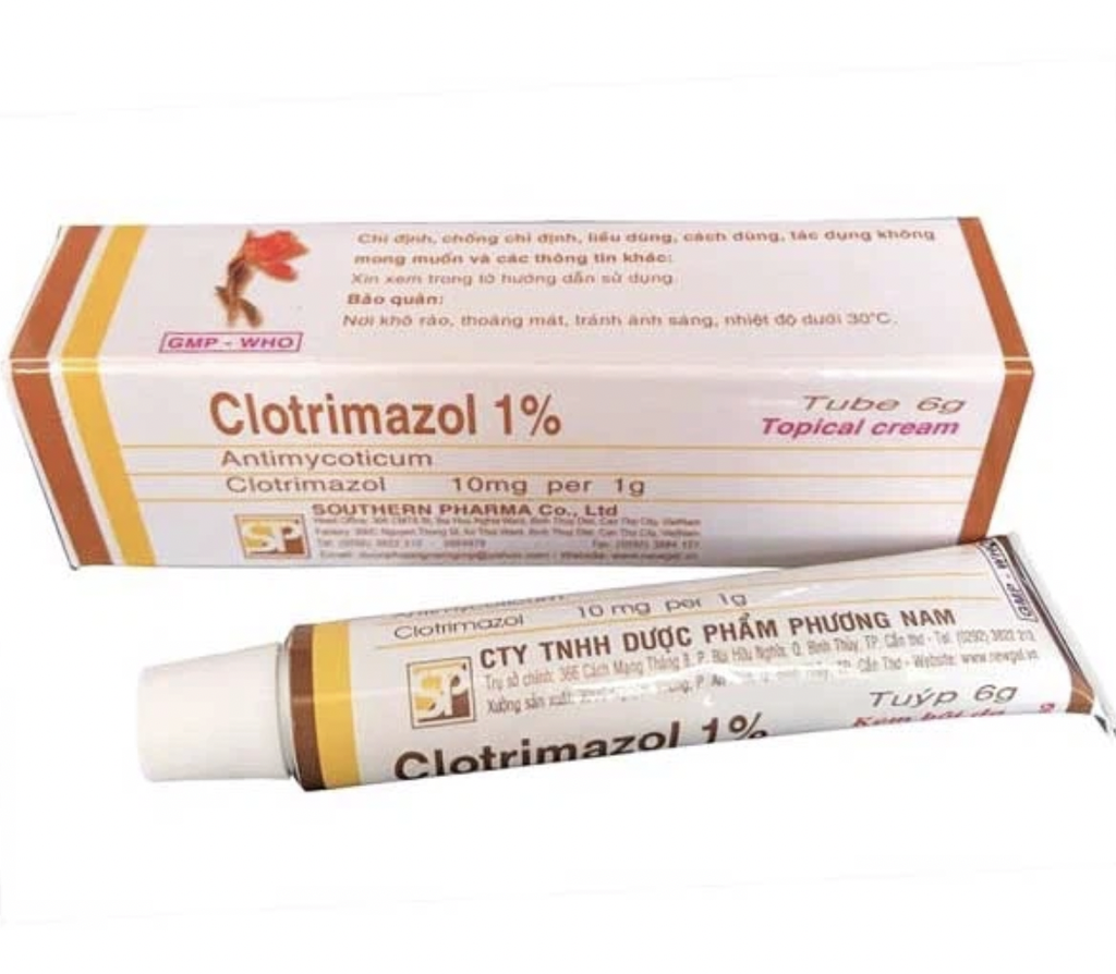 [T02543] Clotrimazole 1% Clotrimazol 10mg Kem Bôi Southern Pharma (Tuýp/6g)