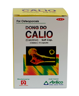 [T02547] Dong Do CaLio Calcitriol 0.25mcg Nam Hà (H/60v)