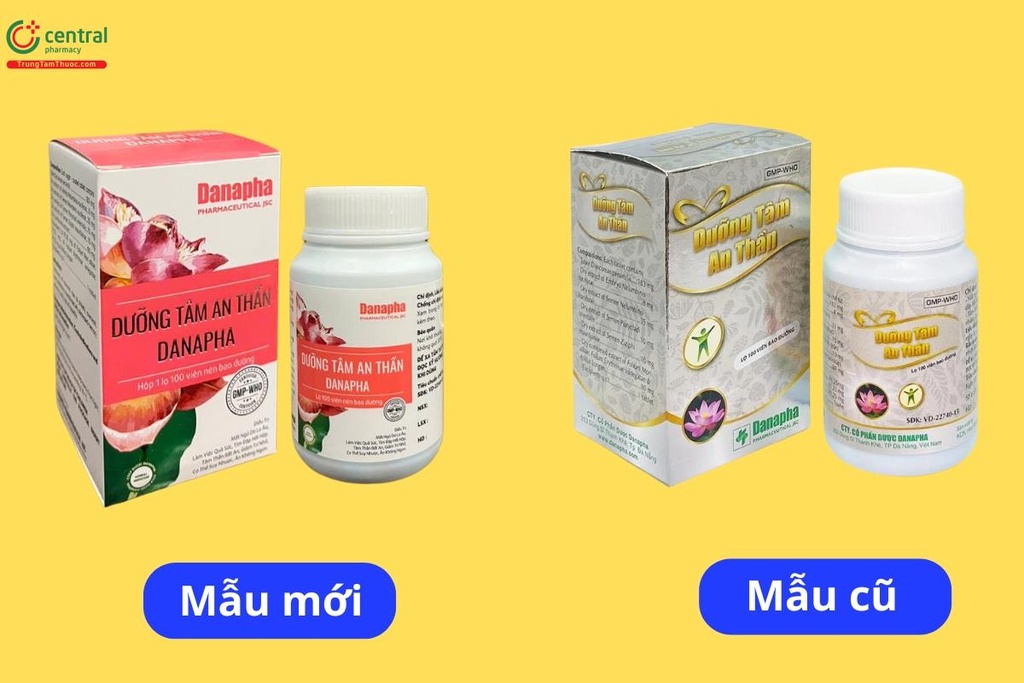 [T02611] Dưỡng Tâm An Thần Viên Bao Đường Đà Nẵng (Lọ/100v) Date 08/2025