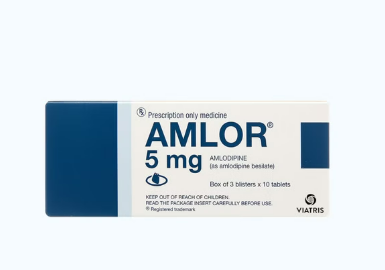 [T02674] Amlor Amlodipine 5mg viên nén(H/30v) 