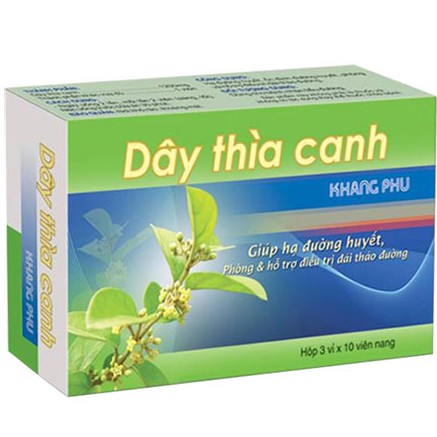 [T02679] Dây Thìa Canh Khang Phú Gymnema sylvestre 150mg (H/30v)