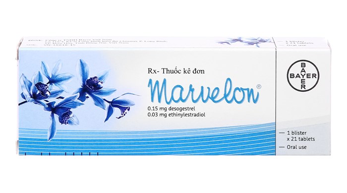 [T02695] Marvelon Desogestrel 0.15mg Bayer (H/21v)
