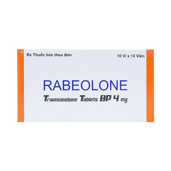 [T02794] Rabeolone triamcinolon 4mg Ấn Độ (H/100v)