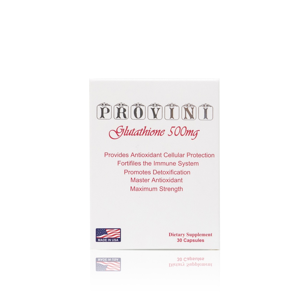 [T02807] Provini Glutathione 500mg USA (H/30v) date 05/2026