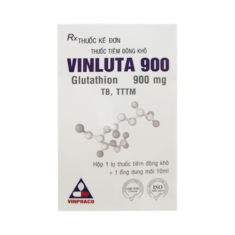 [T02851] Vinluta Glutathion 900mg bột pha tiêm Vĩnh Phúc (H/1lọ/1o)
