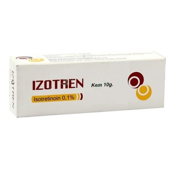 [T02855] Izotren 0.05%  Kem Bôi Da Nam Hà (Tuýp/10g) 