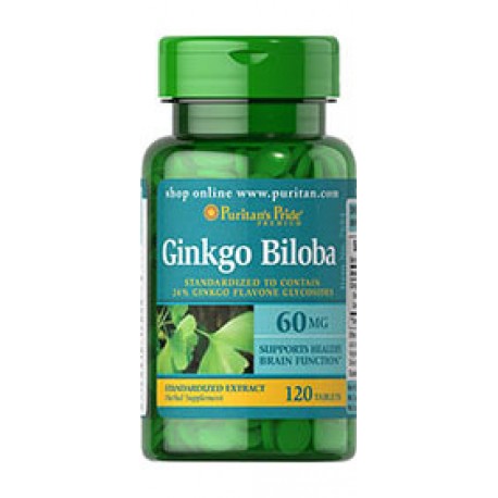 [T02871] Ginko Biloba 60mg USA (Lọ/120v)