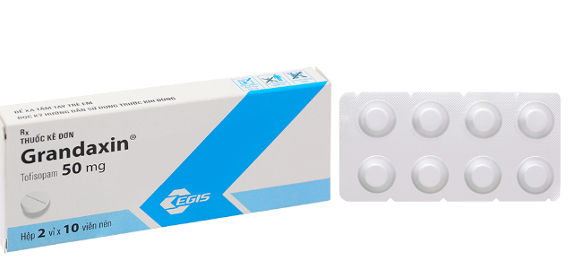 [T02910] Grandaxin Tofisopam 50mg Egis (H/20v) 