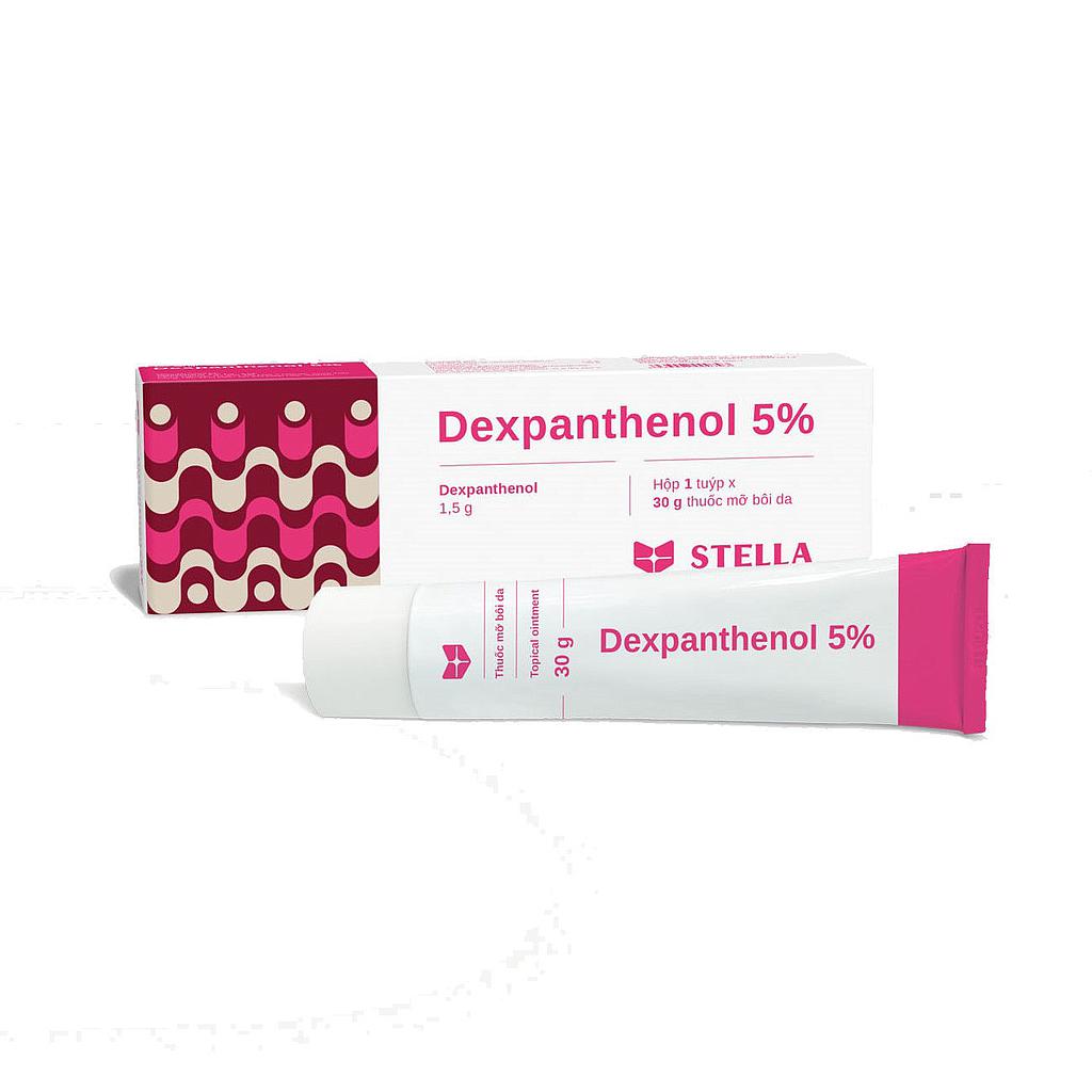 [T02924] Dexpanthenol 5% Stella (Tuýp/30g)