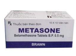 [T03025] Metasone Betamethason 0.5mg Brawn (H/100v) Date 11/2025