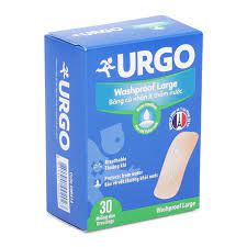[T03029] Băng cá nhân Urgo Washproof Large 3.8 x7.2 cm (H/30 miếng)