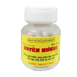 [T03084] Viên Xuyên hương Đại Y (Cọc/10lọ/100v)