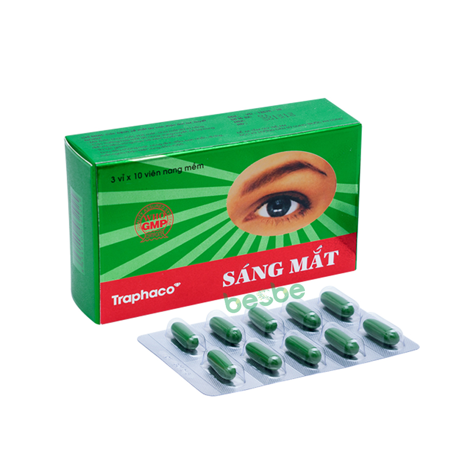 [T03141] Sáng Mắt Traphaco Viên Nang Mềm (H/30v) 