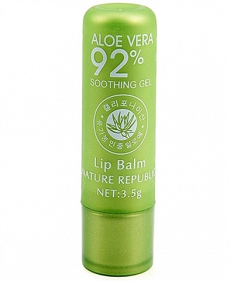 [T03176] Son Dưỡng Môi Lô Hội Aloe Vera 92% (Thỏi/3,5g)