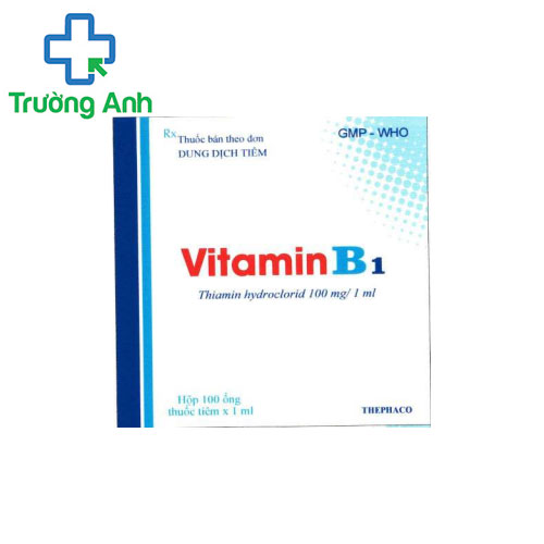 [T03194] Vitamin B1 100mg/ml Thanh Hóa (H/100o/1ml)