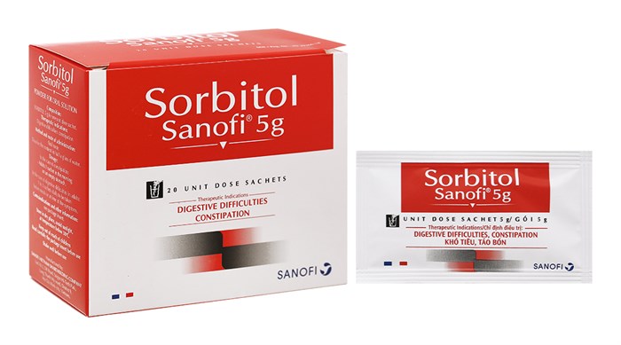 [T03197]  Sorbitol 5g Sanofi (H/20gói) Date 10/2026