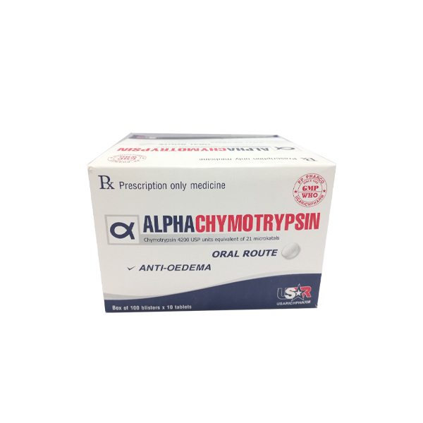 [T03204] Alphachymotrypsin 4200IU Phong Phú (H/1000v)